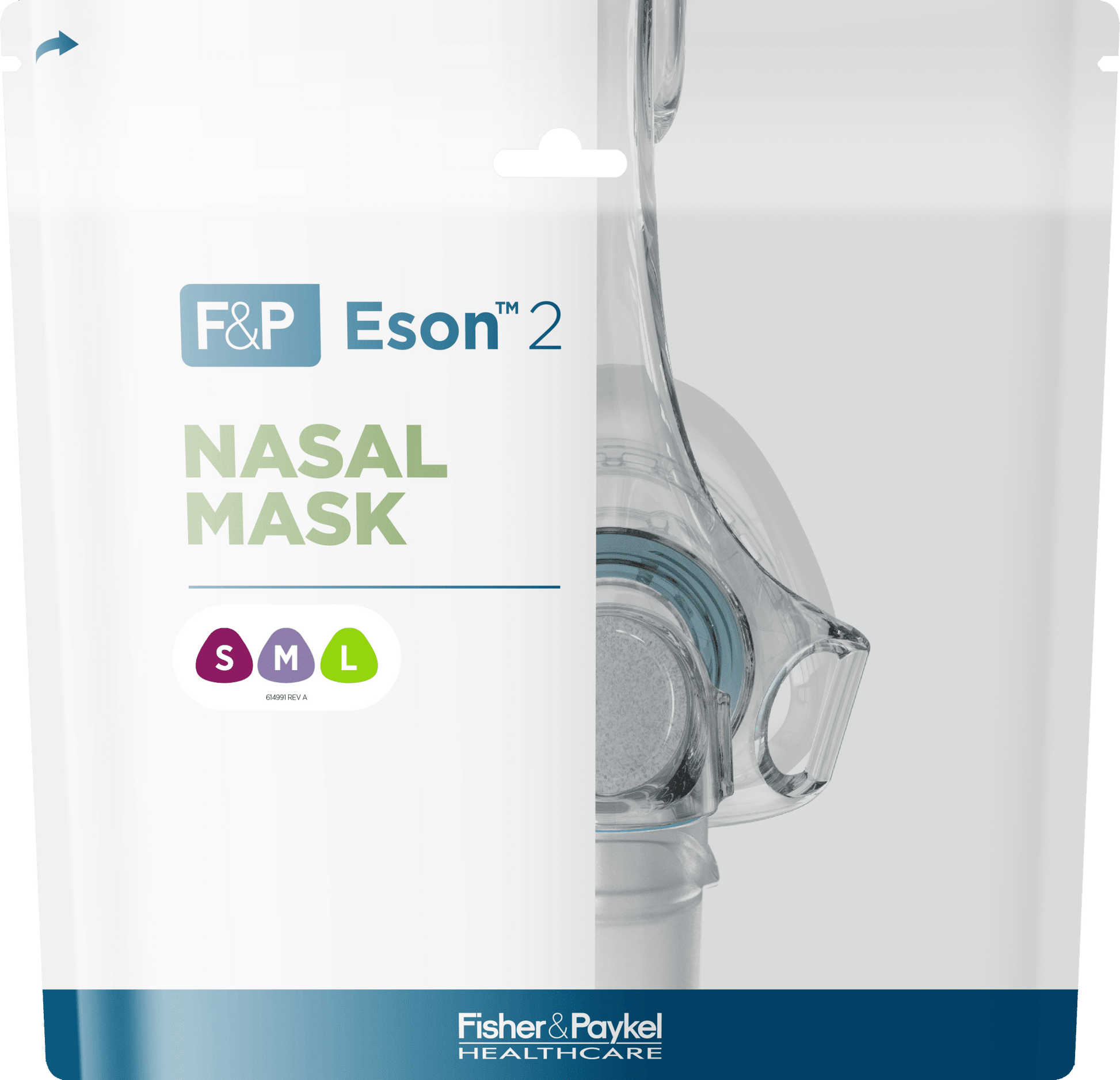 F&P Eson 2 Nasal Mask - Fit Pack - Fisher & Paykel