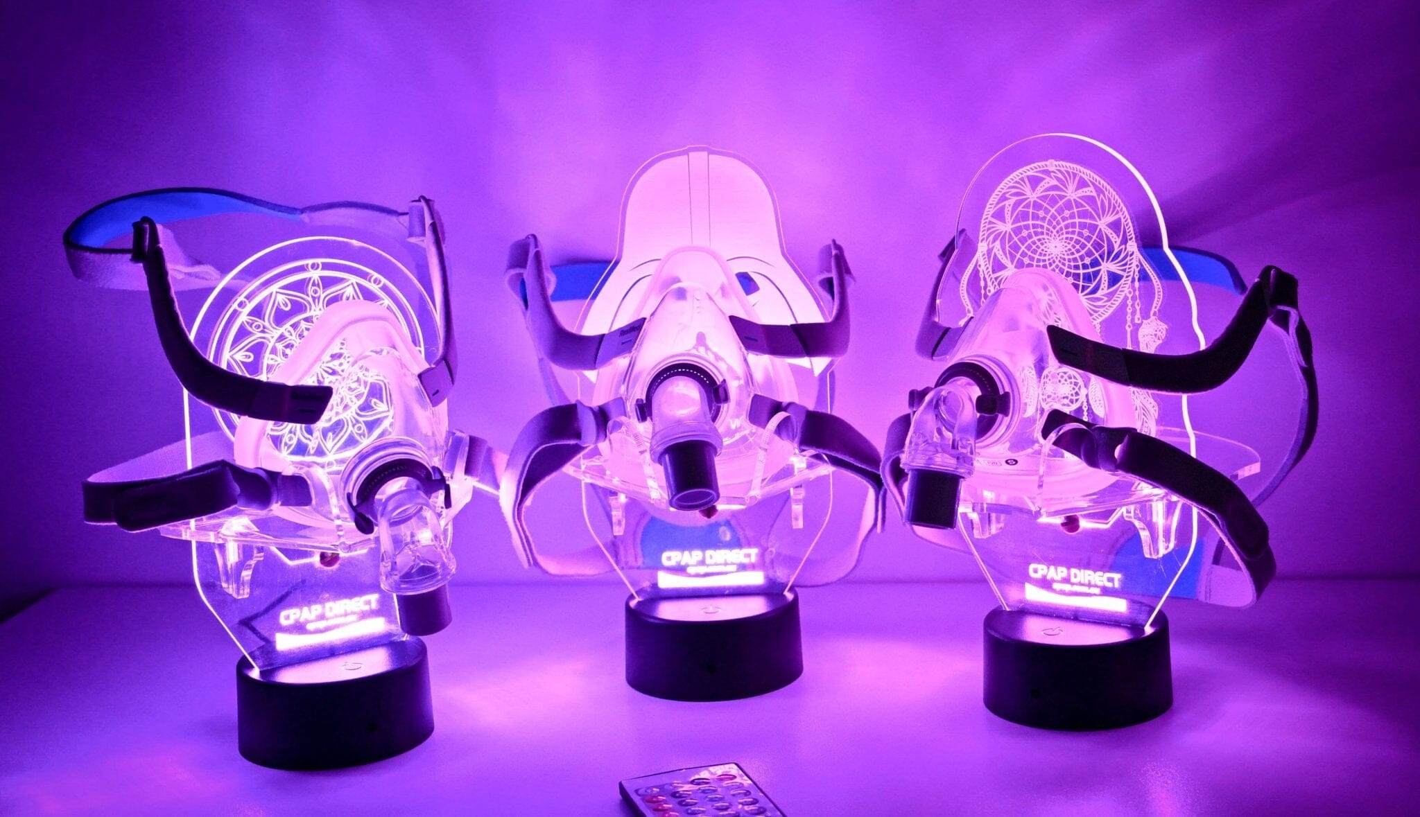 LED CPAP Mask Stands