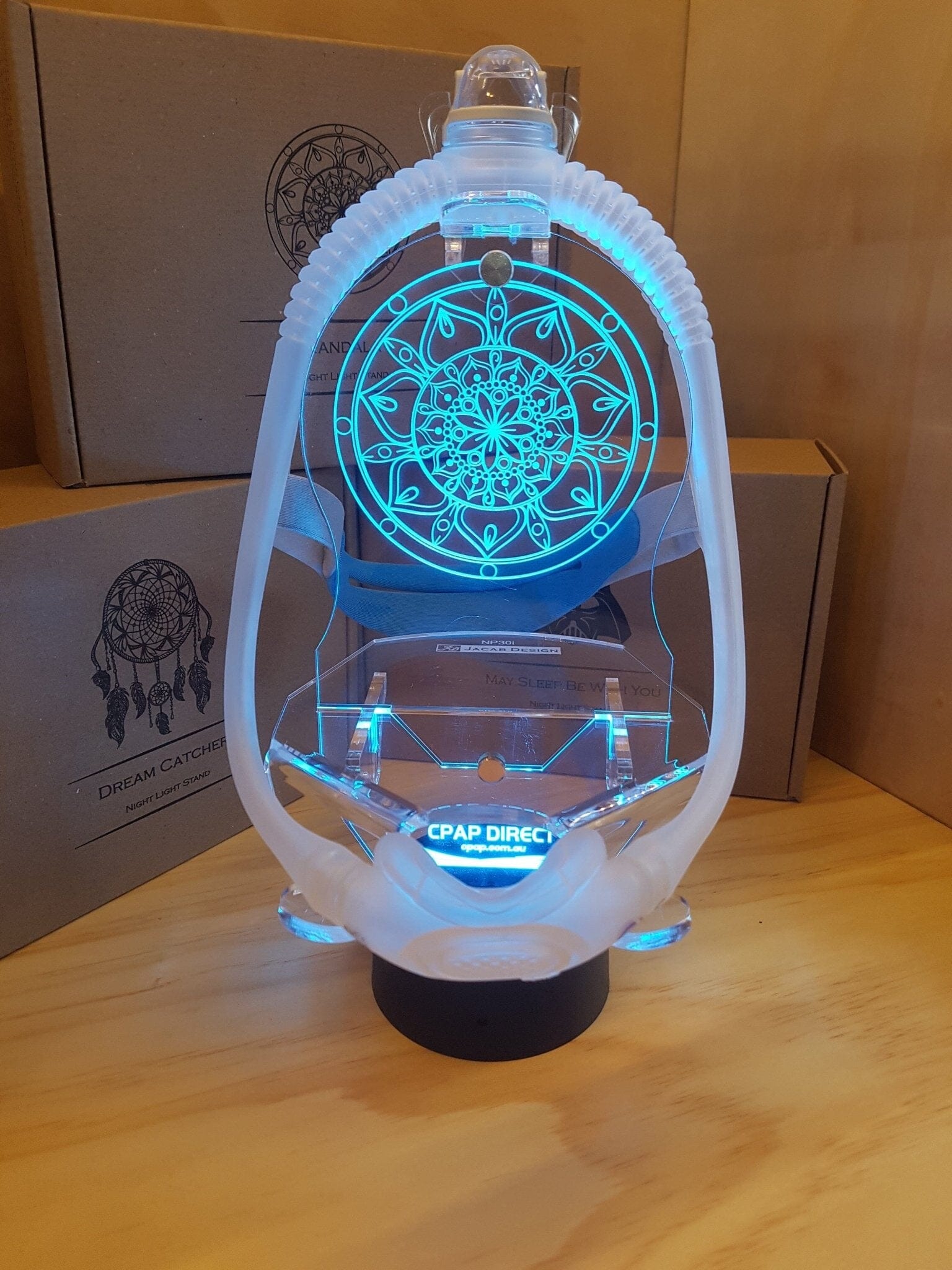 LED CPAP Mask Stand - AirFit P30i & N30i - Jacab Design