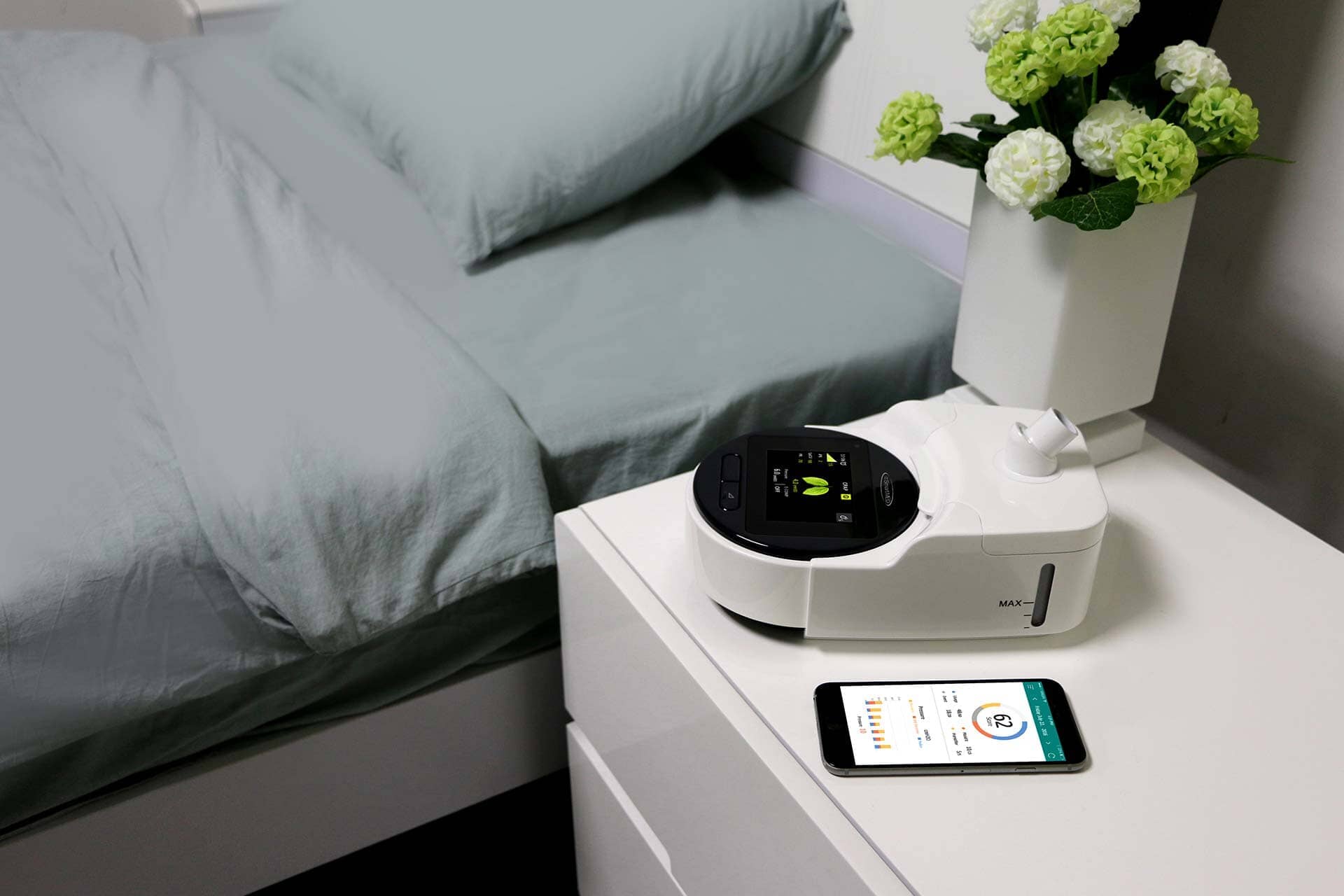 SmartMed iDisc Hybrid Auto with Humidifier - SmartMed