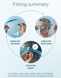 F&P Evora Compact Nasal Mask + Extra Cushion CPAP Masks Fisher & Paykel 