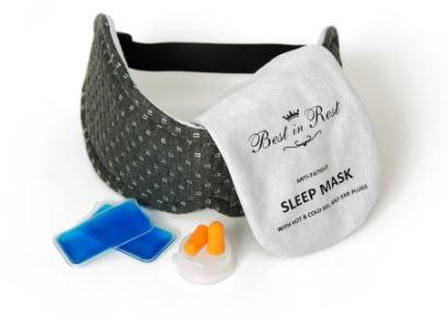 Best in Rest Luxury Anti-Fatigue Eye Mask Accessories Choice One Medical 